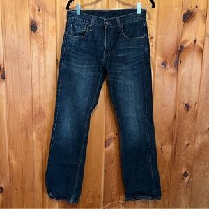 Levi's Dark Blue Bootcut Jeans for Men